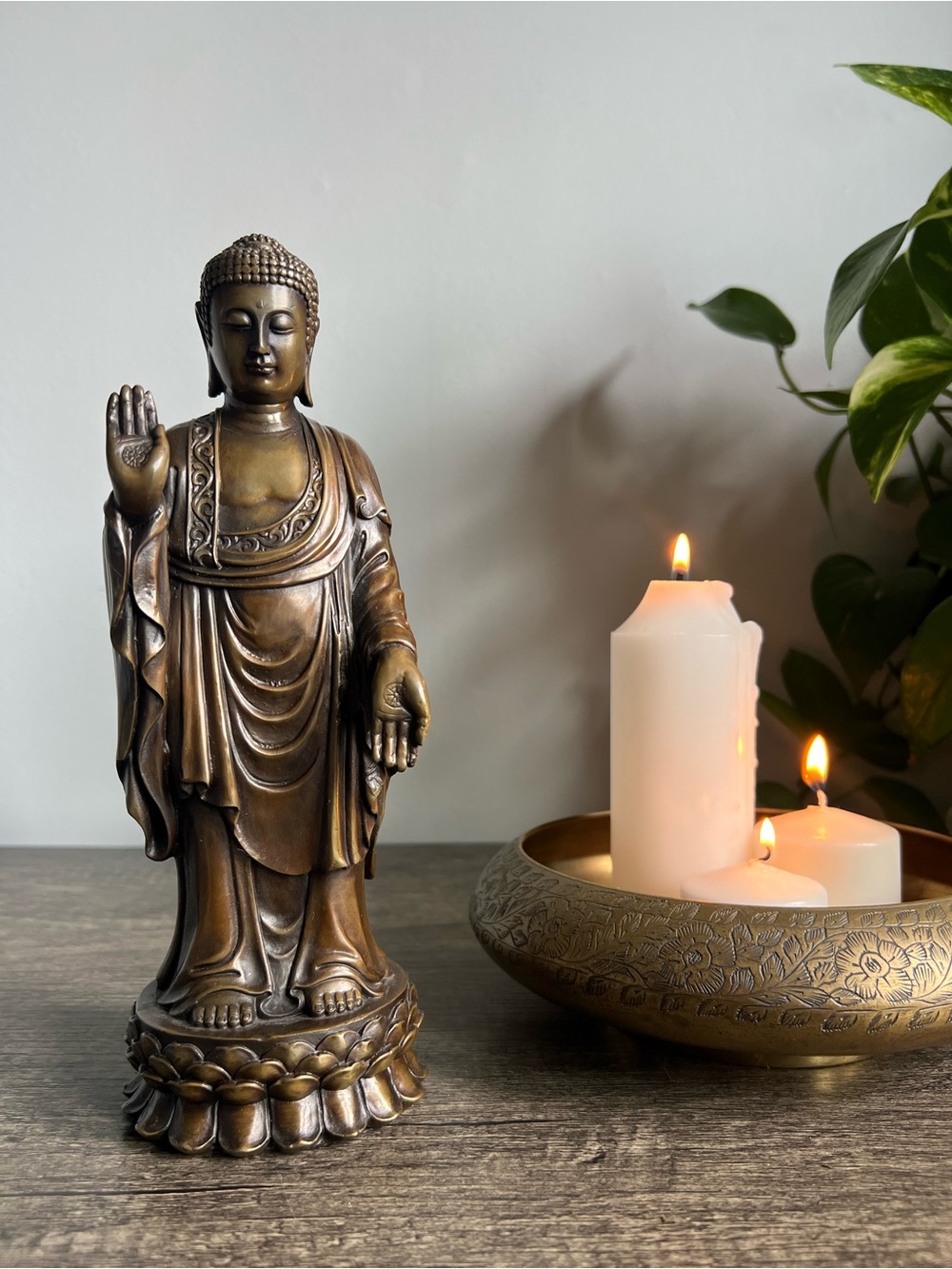 Vintage Buddha Statue